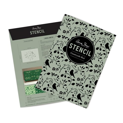 [SCEB001.A401.01] Stencil A4 Design Countryside Bird