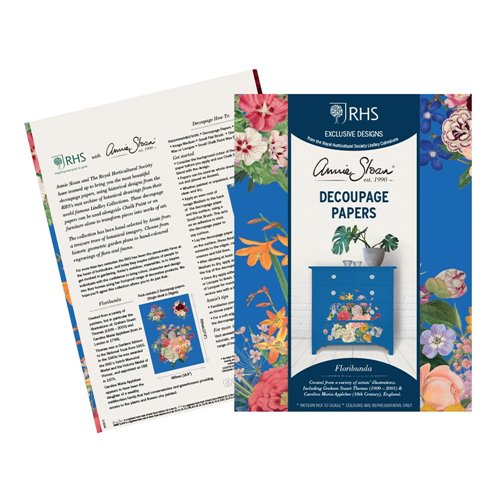 [DPFA001.0001.01] RHS Papel Decoupage  Floribunda