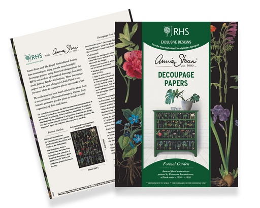 [DPFG001.0001.01] RHS Papel Decoupage  Formal Garden