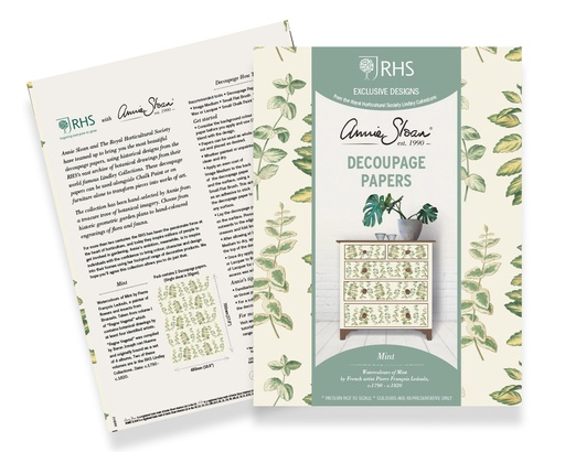 [DPMT001.0001.01] RHS Papel Decoupage  Mint